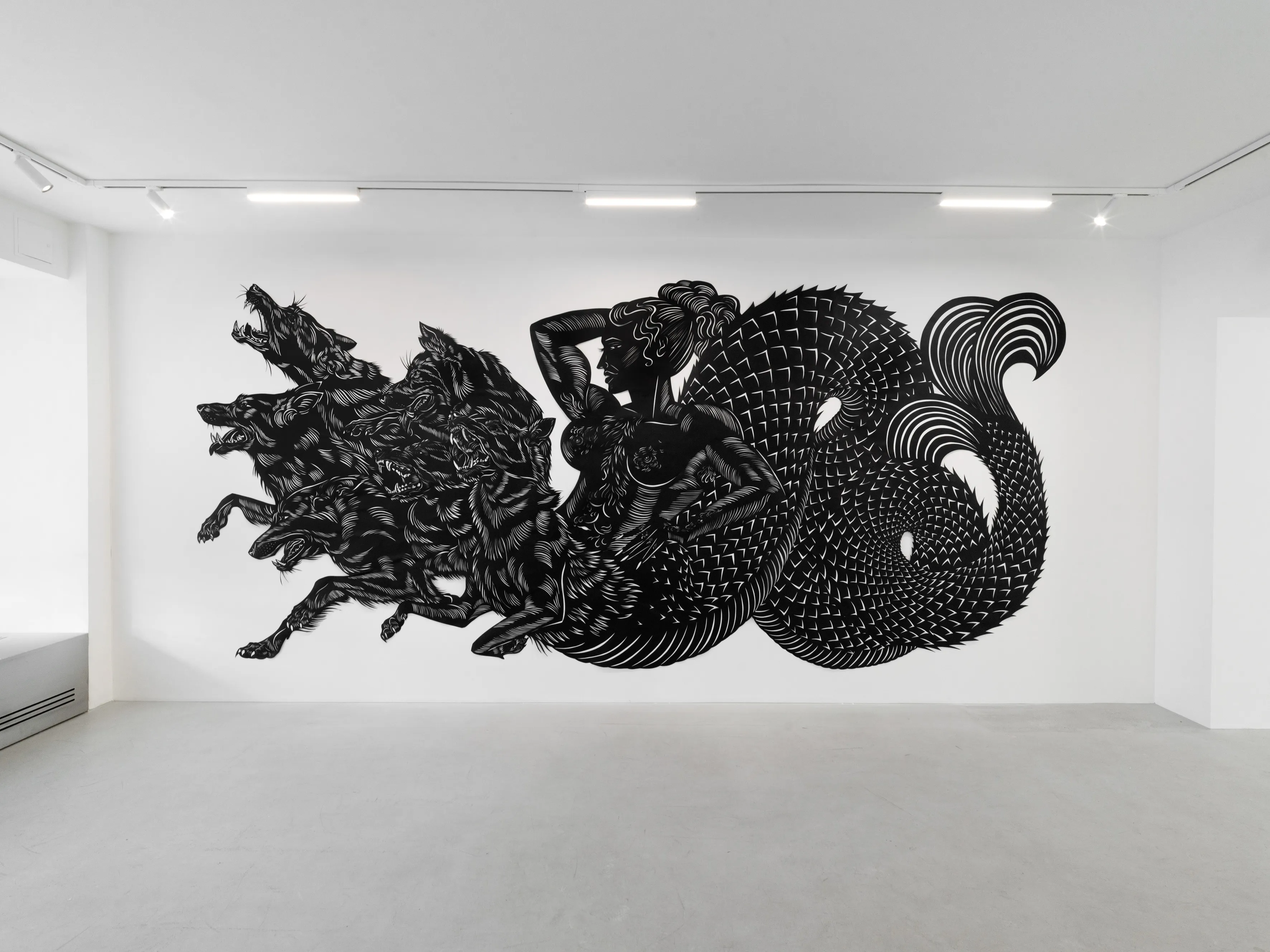 Skylla das Meeresungeheuer,