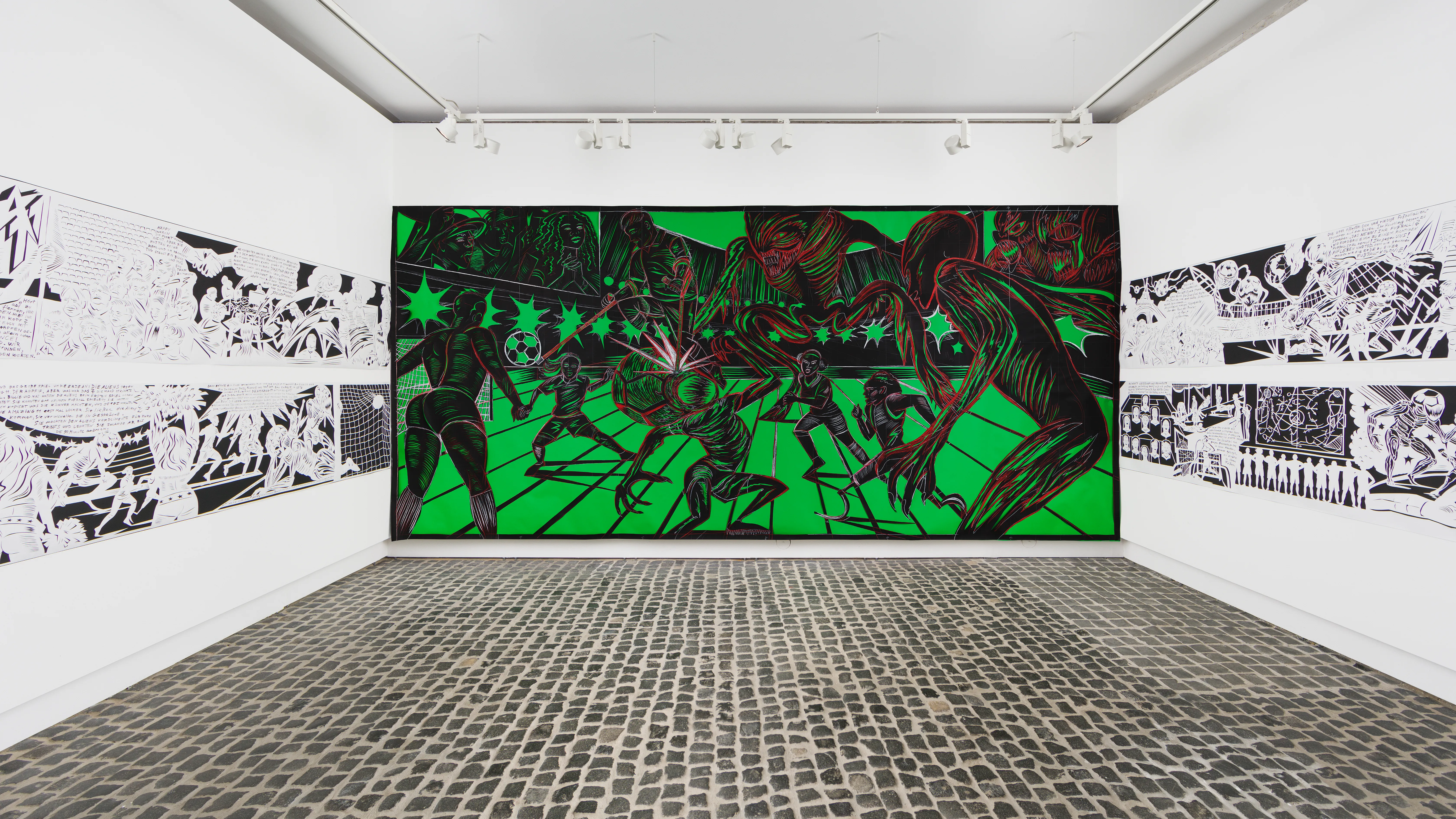 Installation view: Amazing 11 and other Stories,